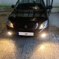تیبا ۲ مشکی مدل ۹۷ کارکرد کم مانیتور و دوربین