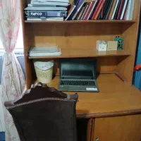 یک میز تحریر با یک کشور یک کتابخانه یک دراور|میز تحریر و کامپیوتر|تهران, باغ فیض|دیوار