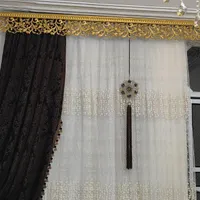 شال با مدال وتاج پرده|پرده، رانر، رومیزی|ساوه, |دیوار