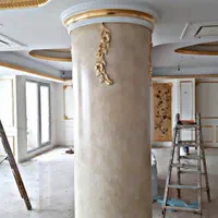 نقاشی ساختمان رنگارنگ