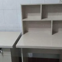 میز تحریر باکتابخانه ،میز کامپیوتر ،نقد واقساط|میز تحریر و کامپیوتر|مراغه, |دیوار