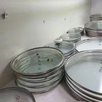 درب پیرکس سوپاپ دار قابلمه و تابه تکی و عمده