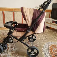 کالسکه بنیتا با پارچه هپی ورد