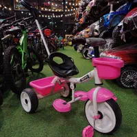 سه چرخه هارلی پدالی فرمان هدایتی سبددار/سیسمونی|اسباب‌بازی بچه|مشهد, توس (بلوار توس)|دیوار