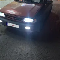 پرایدنارنجی مدل1384 رنگ اسپورت موتورتازه تعمیر|خودرو سواری و وانت|فولادشهر, B9|دیوار