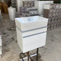 روشویی کابینتی دورنگ ۳۵ در ۵۰