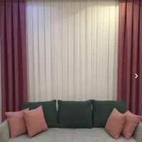 پرده حریر ساده|پرده، رانر، رومیزی|هشتگرد, |دیوار