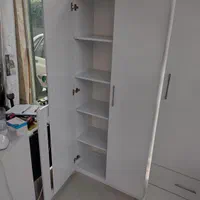 قفسه درب دارقدی .جاکفشی قدی|جاکفشی، کمد، دراور|رشت, آب آسیاب|دیوار