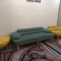مبل راحتی ۷نفره سنگی|مبلمان خانگی و میز عسلی|تهران, باغ خزانه|دیوار