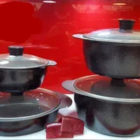 سرویس قابلمه چدن 8 پارچه|ظروف پخت‌وپز|قم, یزدان‌شهر|دیوار