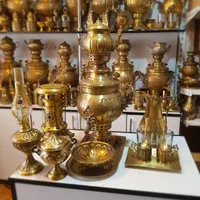 ۴ لیتر برنجی سماور ذغالی زغالی گازی منقل سماوری|کلکسیون اشیاء عتیقه|اهواز, کوی باهنر|دیوار