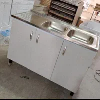 کابینت زیر سینک تمام ام دی اف