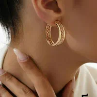 گوشواره حلقه ای ژووپینگ|بدلیجات|کرمانشاه, |دیوار