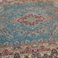 یک جفت فرش ۱۲متری فیروزه ای|فرش|اراک, |دیوار