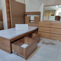 تخت یک نفره.سرویس خواب.تخت یک نیم نفره نرگس|تخت و سرویس خواب|مشهد, گلبرگ شمالی|دیوار