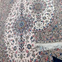 فرش دستبافت نو گل ابریشم