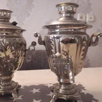 سماور برنجی روسی برقی|سماور، چای‌ساز، قهوه‌ساز|تهران, جنت‌آباد جنوبی|دیوار