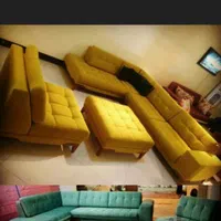 مبل ال کاژو شرکتی|مبلمان خانگی و میز عسلی|مشکیندشت, |دیوار