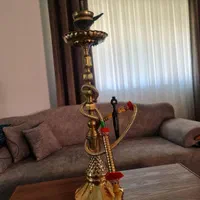 قلیون برنجی ارتفاع ۹۰