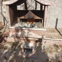 مجموعه نیمکت، باربیکیو و آبنمای بتنی باغ|مصالح و تجهیزات ساختمان|شهریار, شهریار|دیوار