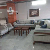 مبل ۸نفره تختخوابشو بهمراه جلو مبلی و عسلی اقساطی