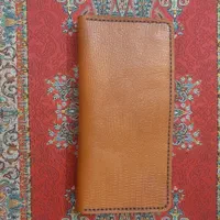 ‌کیف پول چرمی دست دوز با چرم طبیعی گاوی|کیف، کفش، کمربند|اصفهان, کردآباد|دیوار