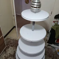 قفسه کیکی سه طبقه