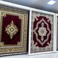 فرش کاشمر ۱۲۰۰شانه طرح سیلوا سبز پُر رنگ|فرش|شیراز, رکن‌آباد|دیوار