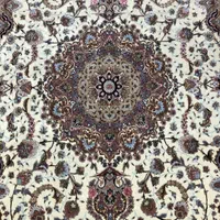 (فرش فرزین)جفت۶ متری نقشه شیوا۵۰رج،چله ابریشم|فرش|تبریز, |دیوار