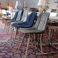 صندلی تک پایه ایفلی پارچه ای مدل لمسه|صندلی و نیمکت|شیراز, وزیرآباد|دیوار