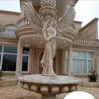 آبنما مجسمه دار فرشتگان بتن گلاس مقاوم شیک|مصالح و تجهیزات ساختمان|یزد, |دیوار