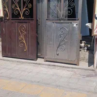 درب اتاقک اسانسور خرپشته اهنی انبار چوب|مصالح و تجهیزات ساختمان|تهران, نعمت‌آباد|دیوار