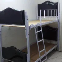 تختخواب دوطبقه فلزی|تخت و سرویس خواب|مشهد, رسالت|دیوار