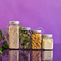 شیشه حبوبات بانکه جا حبوباتی|ظروف نگهدارنده، پلاستیکی، یک‌بارمصرف|قم, امامزاده ابراهیم|دیوار