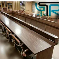 میزشرکتیMDFمدیریتی ریاستی لمسه خوردفتراداری الدار|مبلمان اداری|شیراز, احمدی جنوبی|دیوار