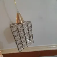 لوستر کریستال الماسی|لوستر و چراغ آویز|دوگنبدان, |دیوار