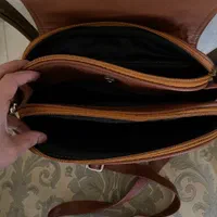کیف چرم طبیعی اصل تبریز رنگ عسلی کیف زنانه دوشی|کیف، کفش، کمربند|تهران, بهمن یار|دیوار