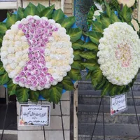 تاج گل مصنوعی خیریه ترحیم250|خدمات پذیرایی، مراسم|تهران, نظام‌آباد|دیوار