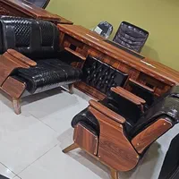 طراحی مبلمان اداری کانترست اداری میز صندلی گردان|دفتر کار|اردبیل, |دیوار