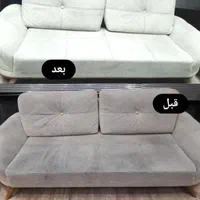 مبل شویی با مواد نانو و جلادهنده مرتضی جعفری|خدمات نظافت|خوی, |دیوار