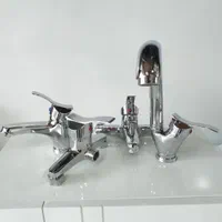 شیرالات اکونومی ست ۴عدد کامل شیر آلات زعیم|مصالح و تجهیزات ساختمان|کرج, شاهین‌ویلا|دیوار