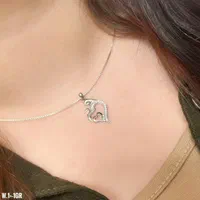 گردنبند قرمز نقره کد0786 قیزلار گونون کادوسی|بدلیجات|تبریز, |دیوار