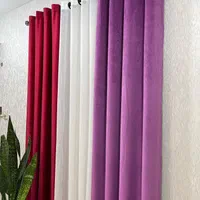 پرده آماده دکوری پانچ