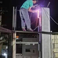 جوشکاری سیار وا والپست اجرای بلوک سفید هبلکس