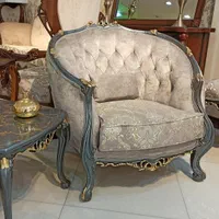 مبل مدل رز فرانسوی ۷ نفره با میز و عسلی|مبلمان خانگی و میز عسلی|ملایر, |دیوار