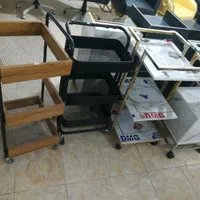 ترولی فلزی ترولی چوبی فایل تخت تتو3استادکار|آرایشگاه و سالن‌های زیبایی|کرج, دهقان ویلا|دیوار