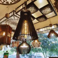 آویز تک شاخه ( لوستر چوبی ) کد a02|لوستر و چراغ آویز|تبریز, |دیوار