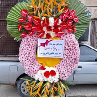 تاج گل پنجره ای عزا ختمی ترحیم و افتتاحیه نمایش