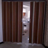 درب آکاردئونی جداکننده پارتیشن کشویی پرده زبراشید|مصالح و تجهیزات ساختمان|قم, بلوار امین و ساحلی|دیوار