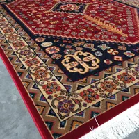 فرش سنتی ستاره کویریزدقرمز طرح شاهسون|فرش|تهران, امام حسین|دیوار